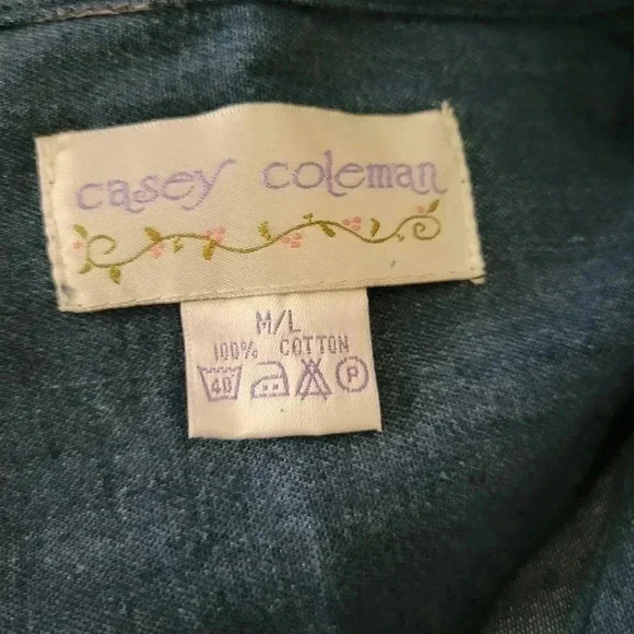 Casey Coleman Shirt M/L NWOT - Picture 4 of 4